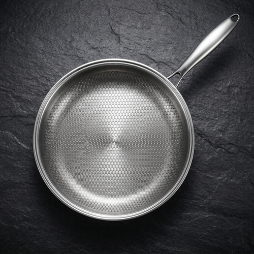 Titanium Hammered Frying Pan