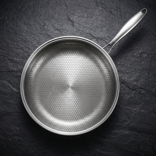 Titanium Hammered Frying Pan