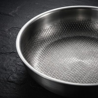 Titanium Hammered Frying Pan